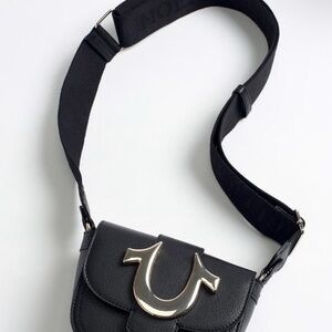 True Religion Black Crossbody Bag